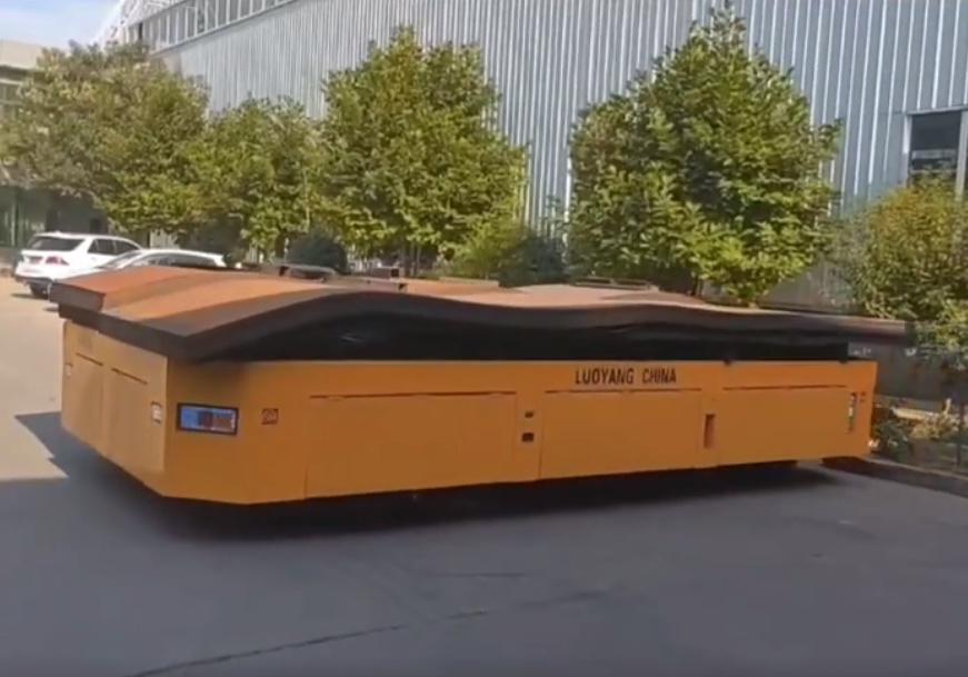 60噸舵輪電動板車